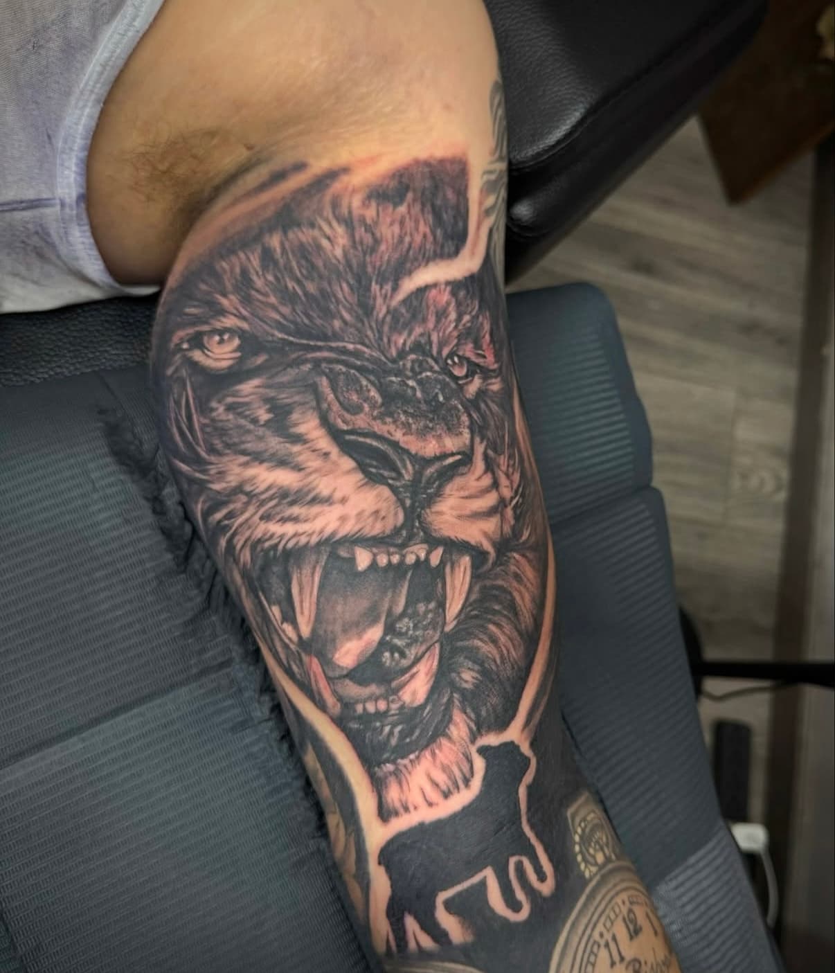 Tattoo work by Ryan