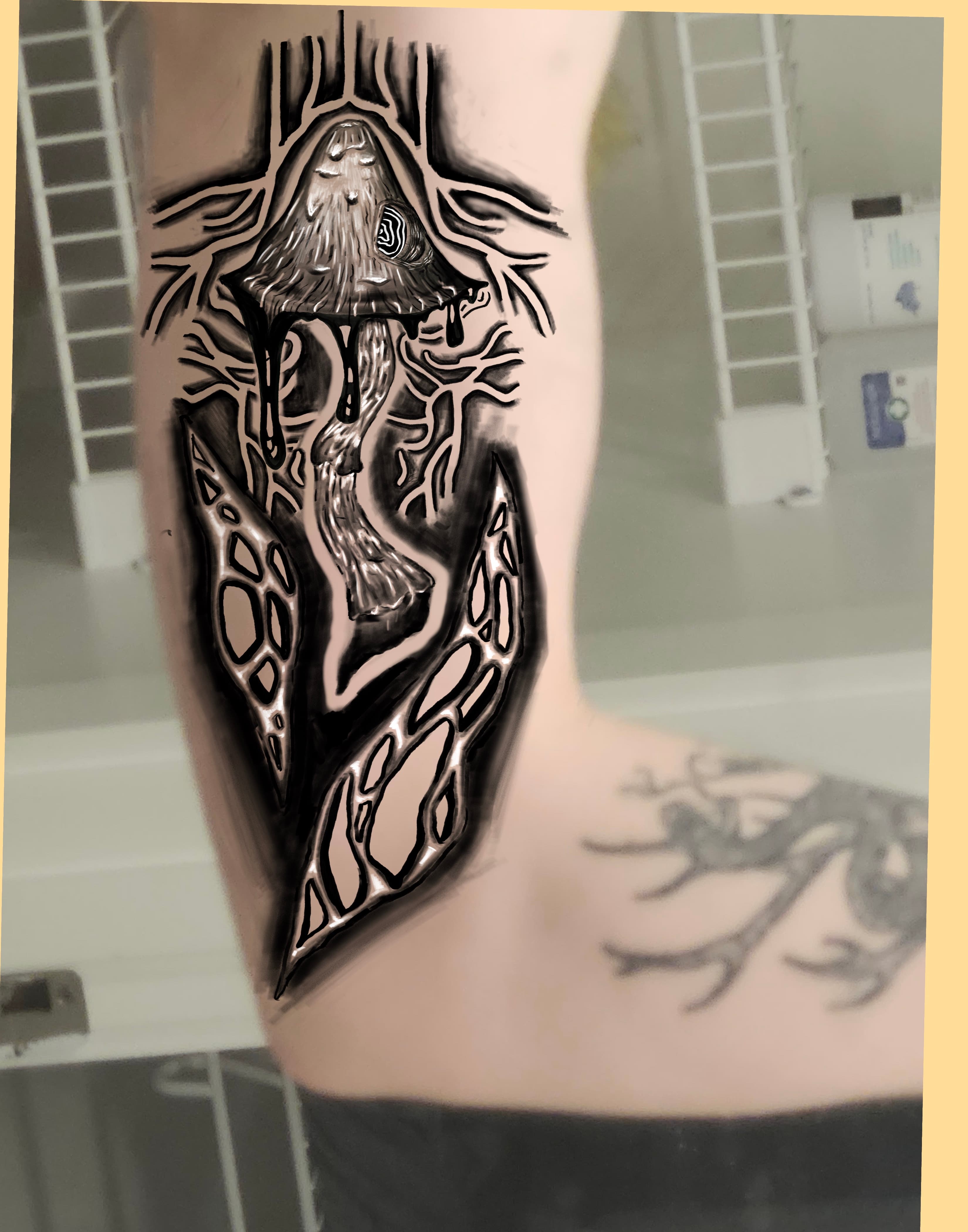 Tattoo work by Saturn Jaquez
