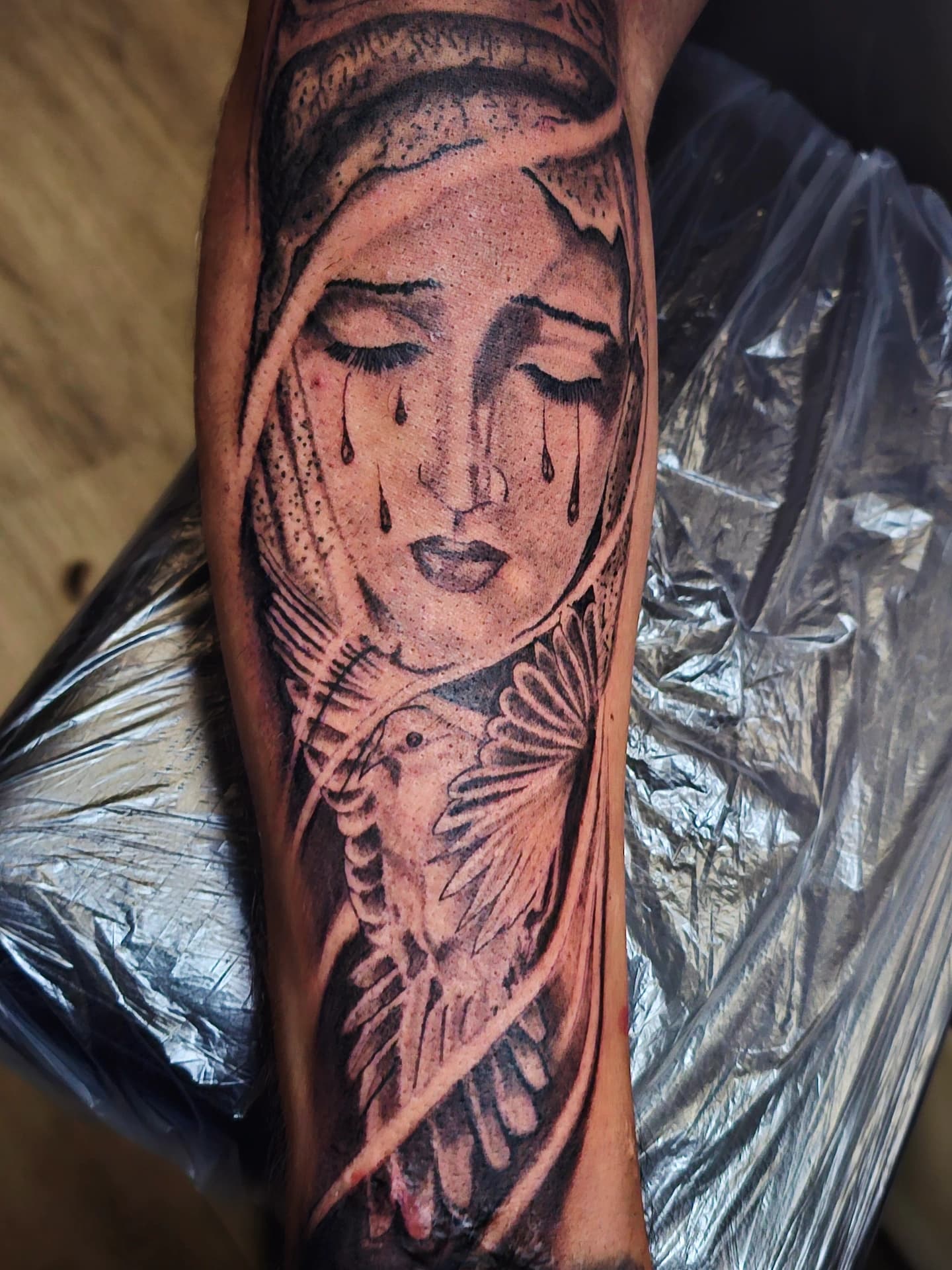 Tattoo work by Juan Jimenez