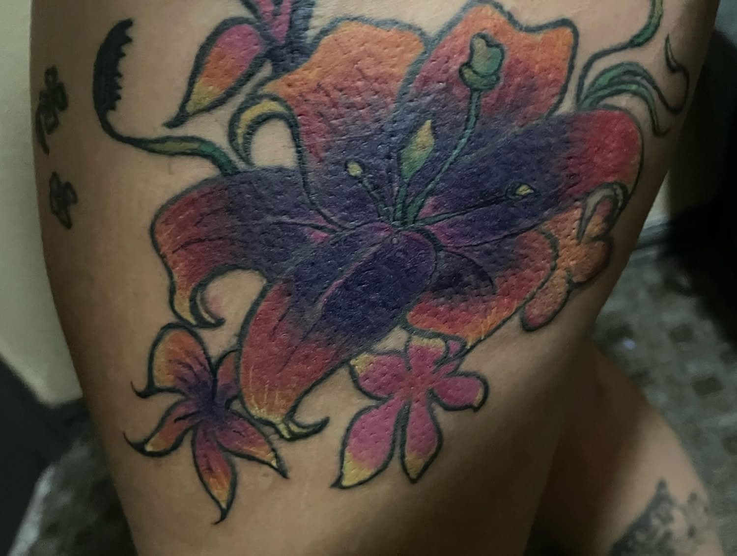 Tattoo work by Gaby Escamilla