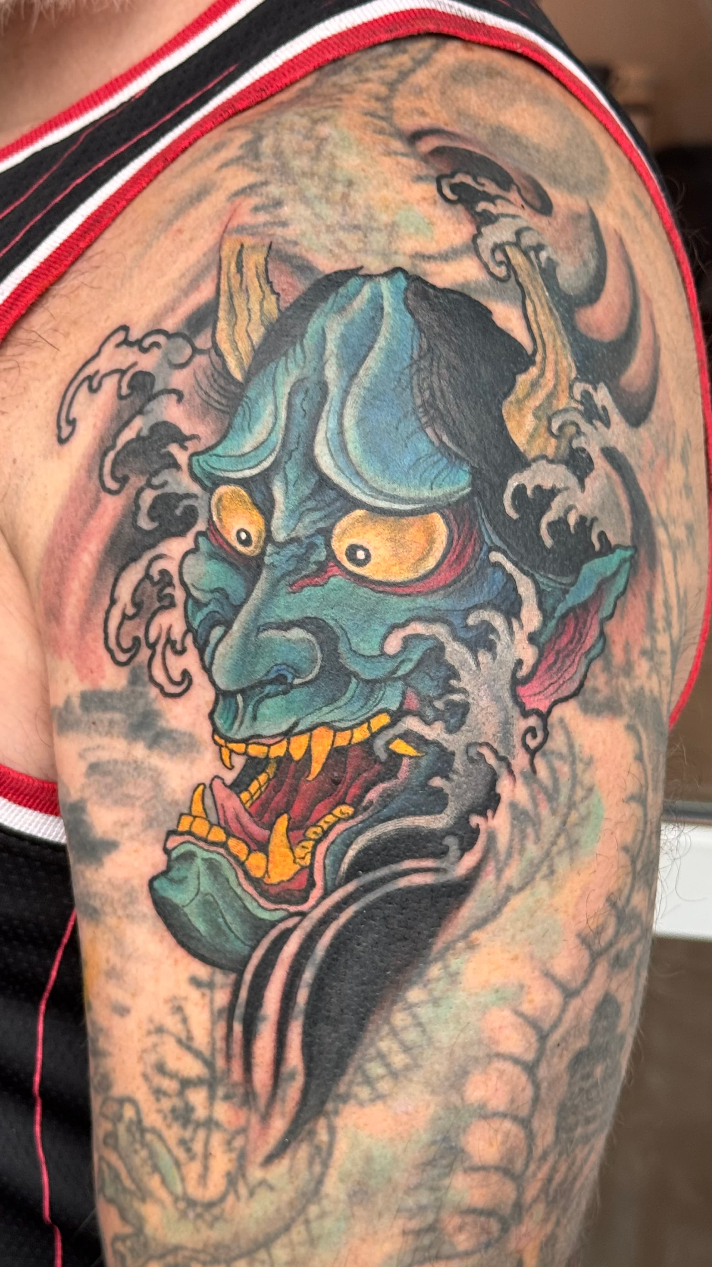 Tattoo work by Belén Lovisolo
