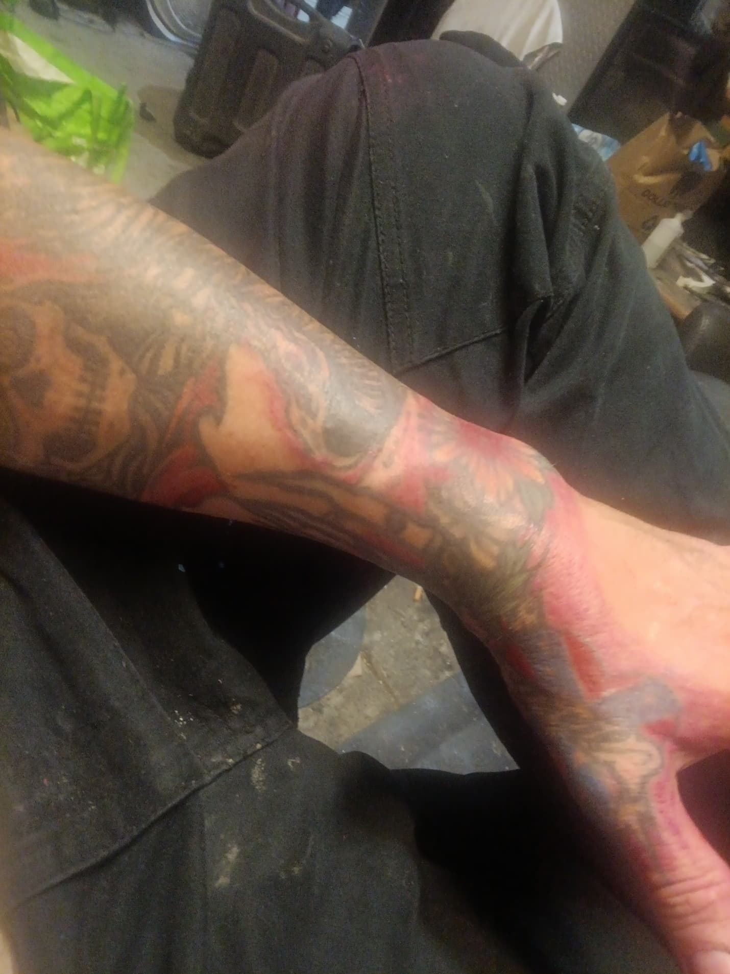 Tattoo work by Andy Christ
