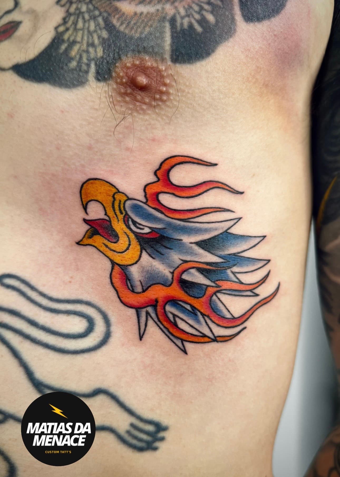 Tattoo work by Danny Silva