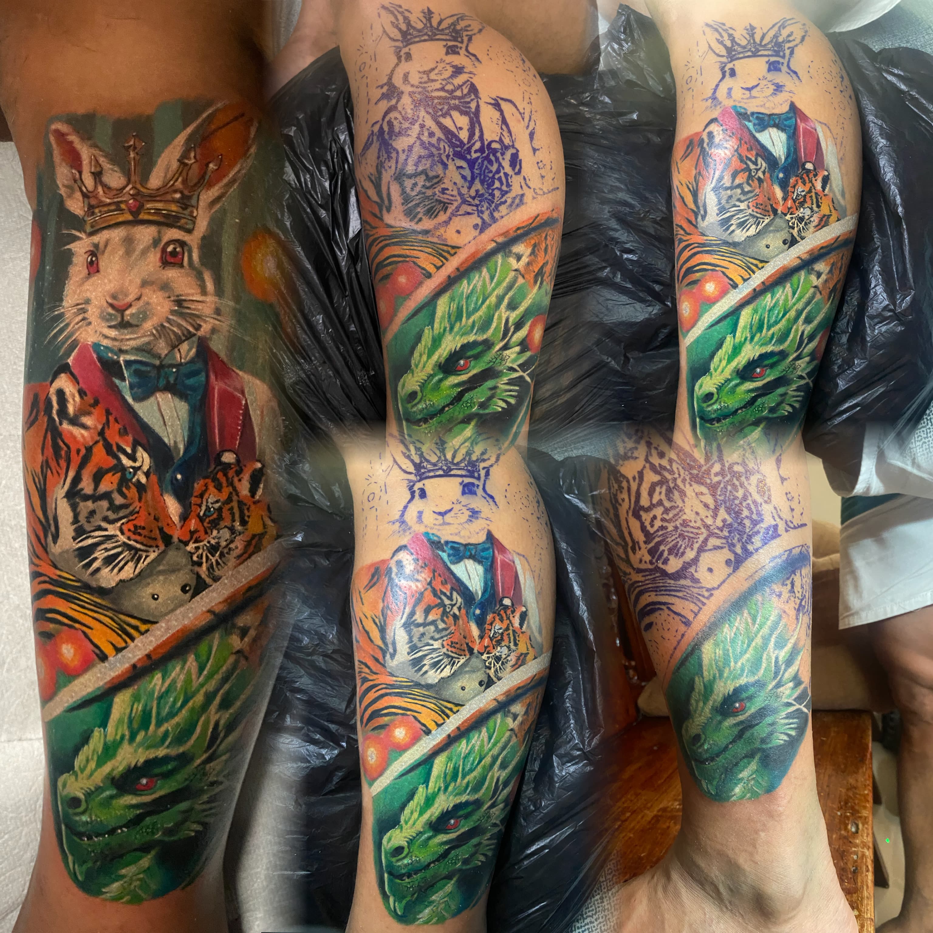 Tattoo work by Jeffrey B