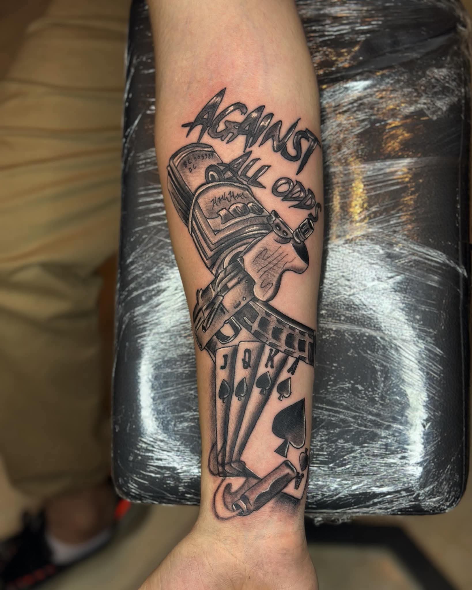 Tattoo work by Kwstas Pemati