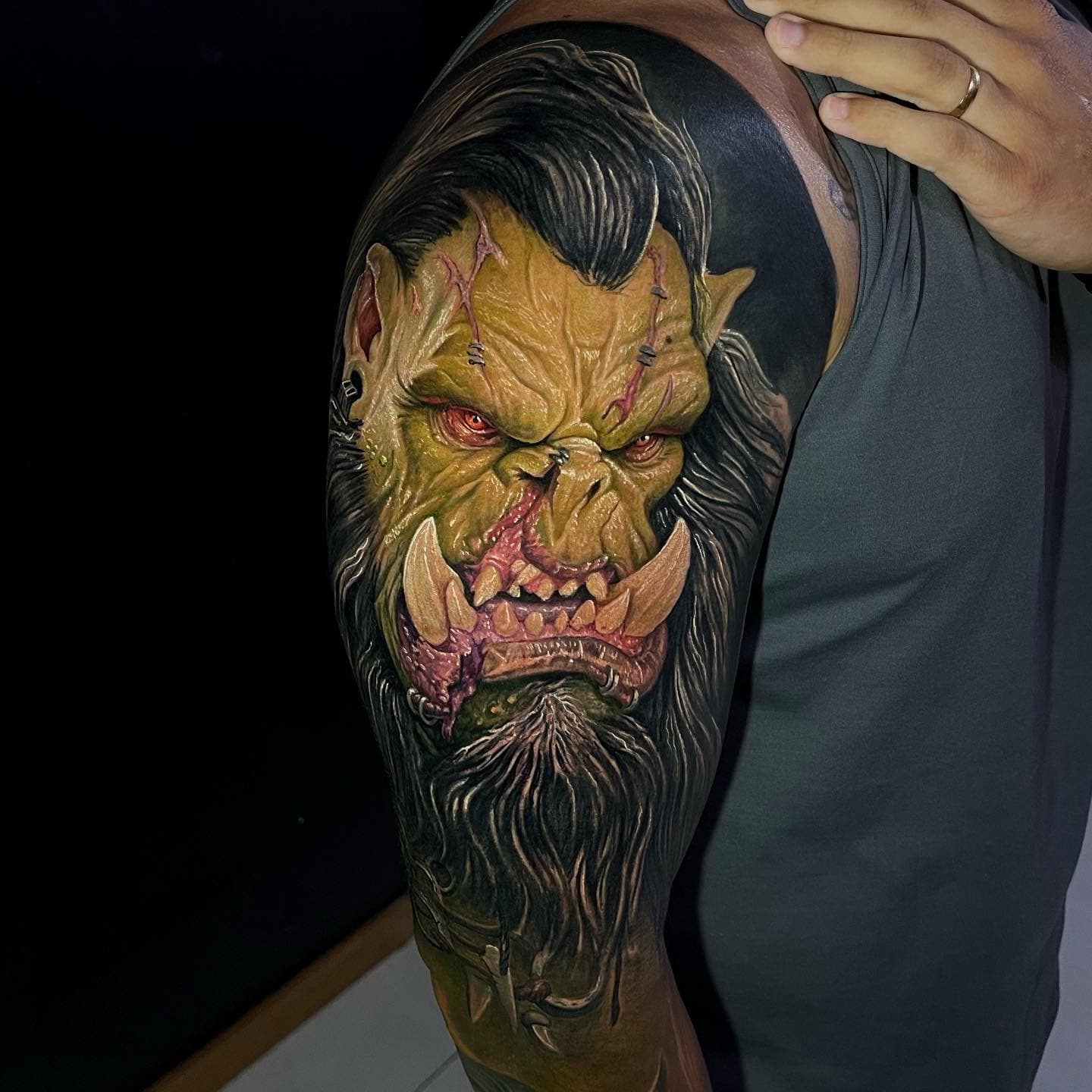 Tattoo work by Bruno Marx