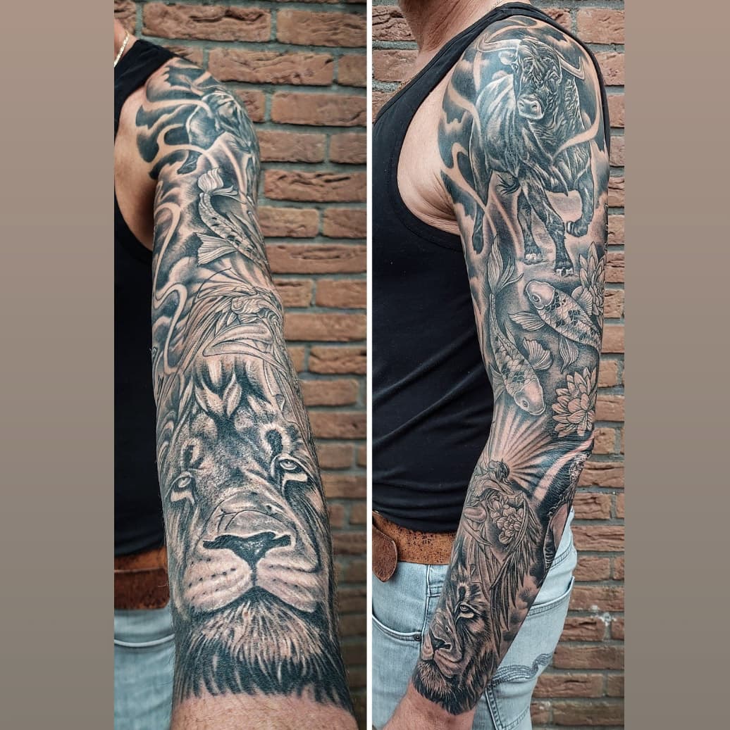 Tattoo work by viannarts