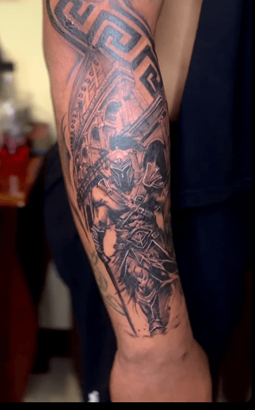 Tattoo work by Felix Jances Silo
