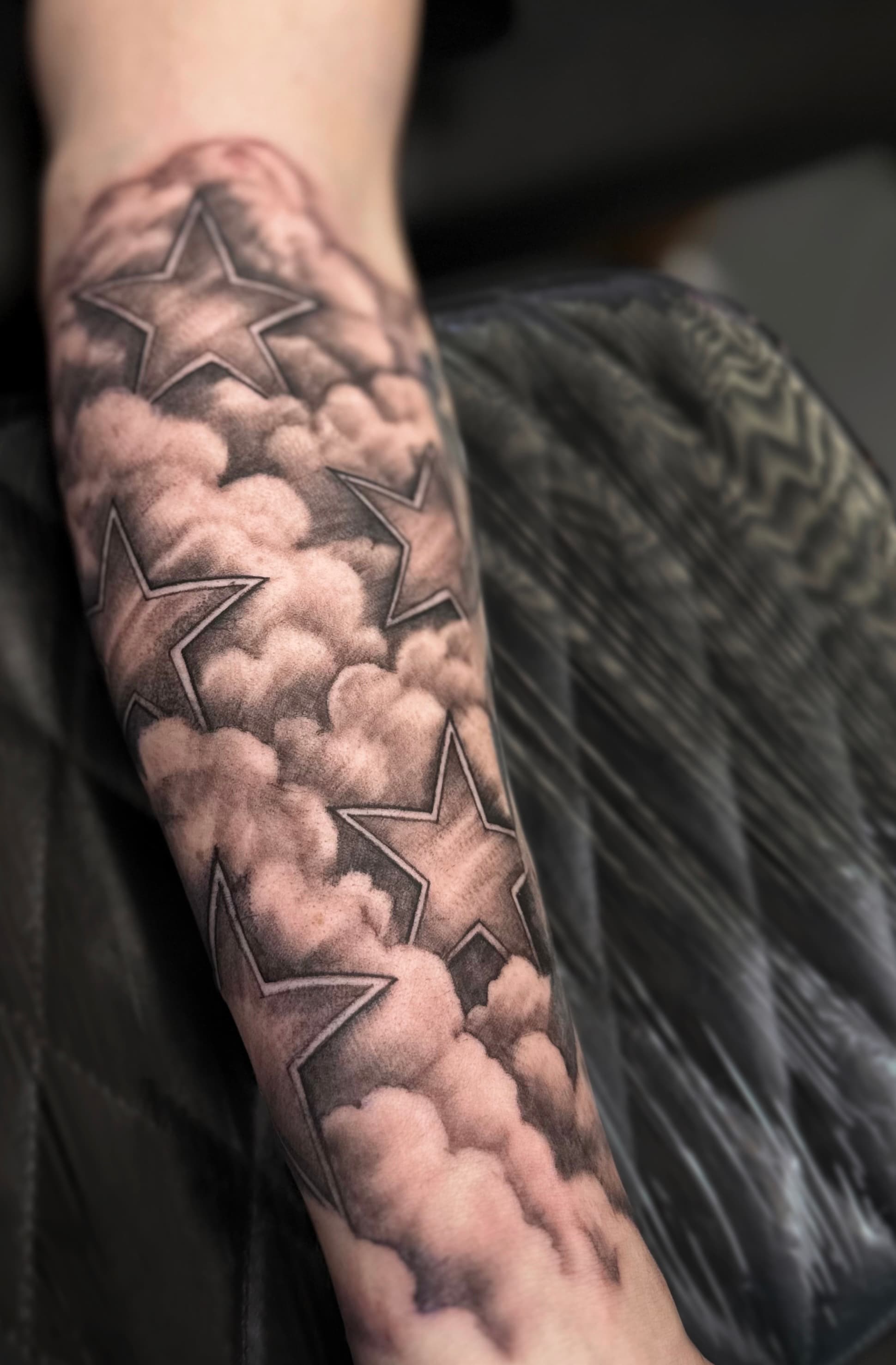 Tattoo work by Vsevolod Shmelkin
