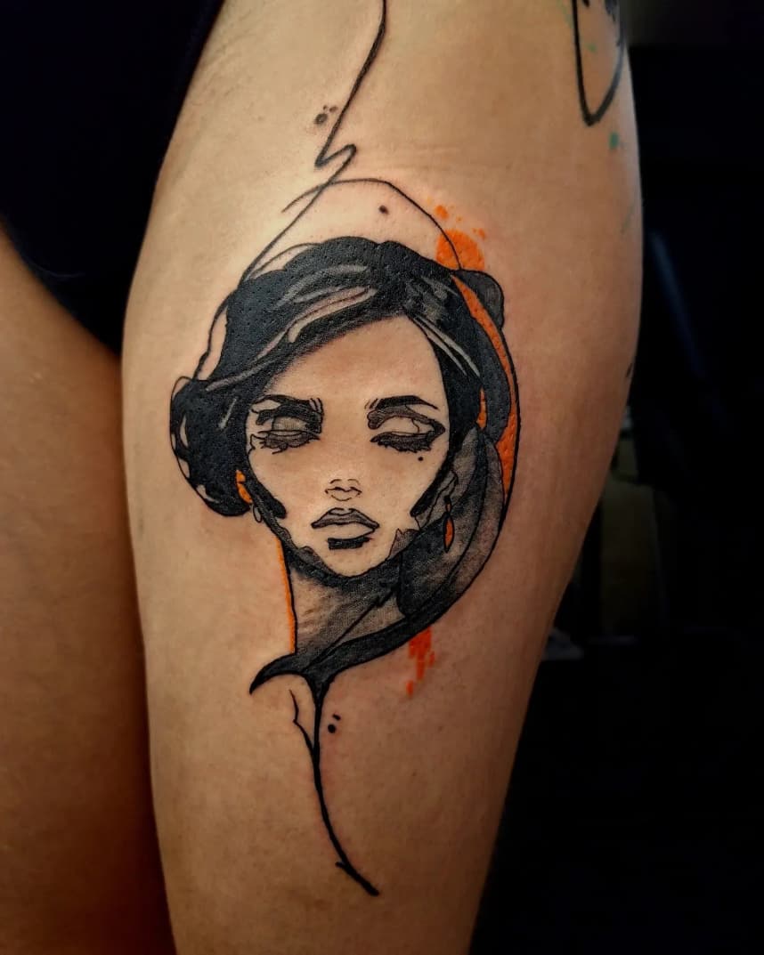 Tattoo work by Iktos O