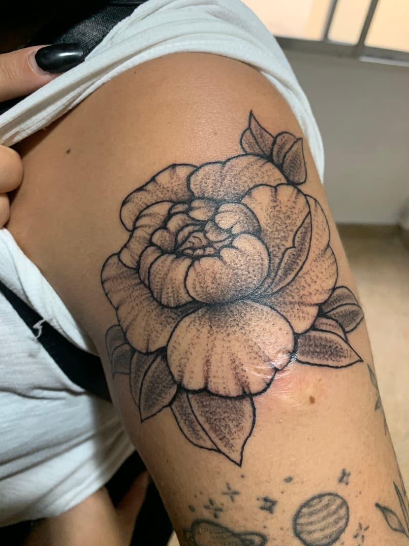 Tattoo work by Paloma G