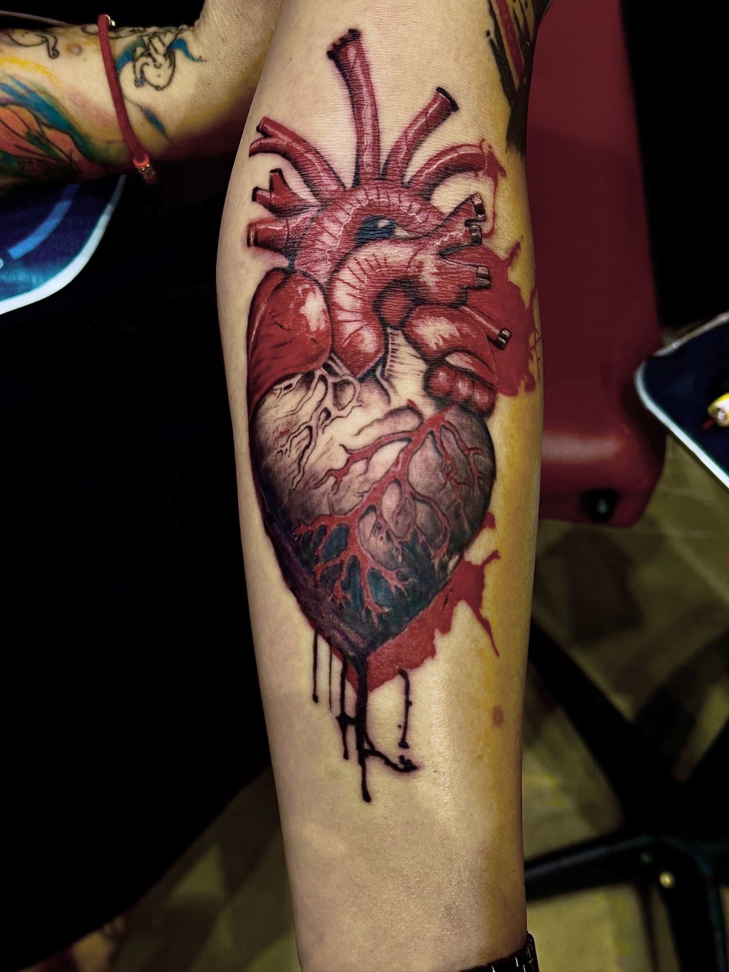 Tattoo work by Elegant Ink Studio
