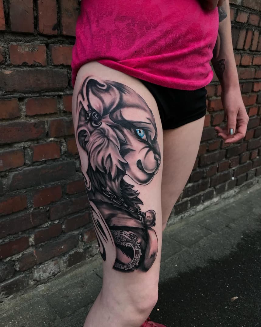 Tattoo work by Александр Г
