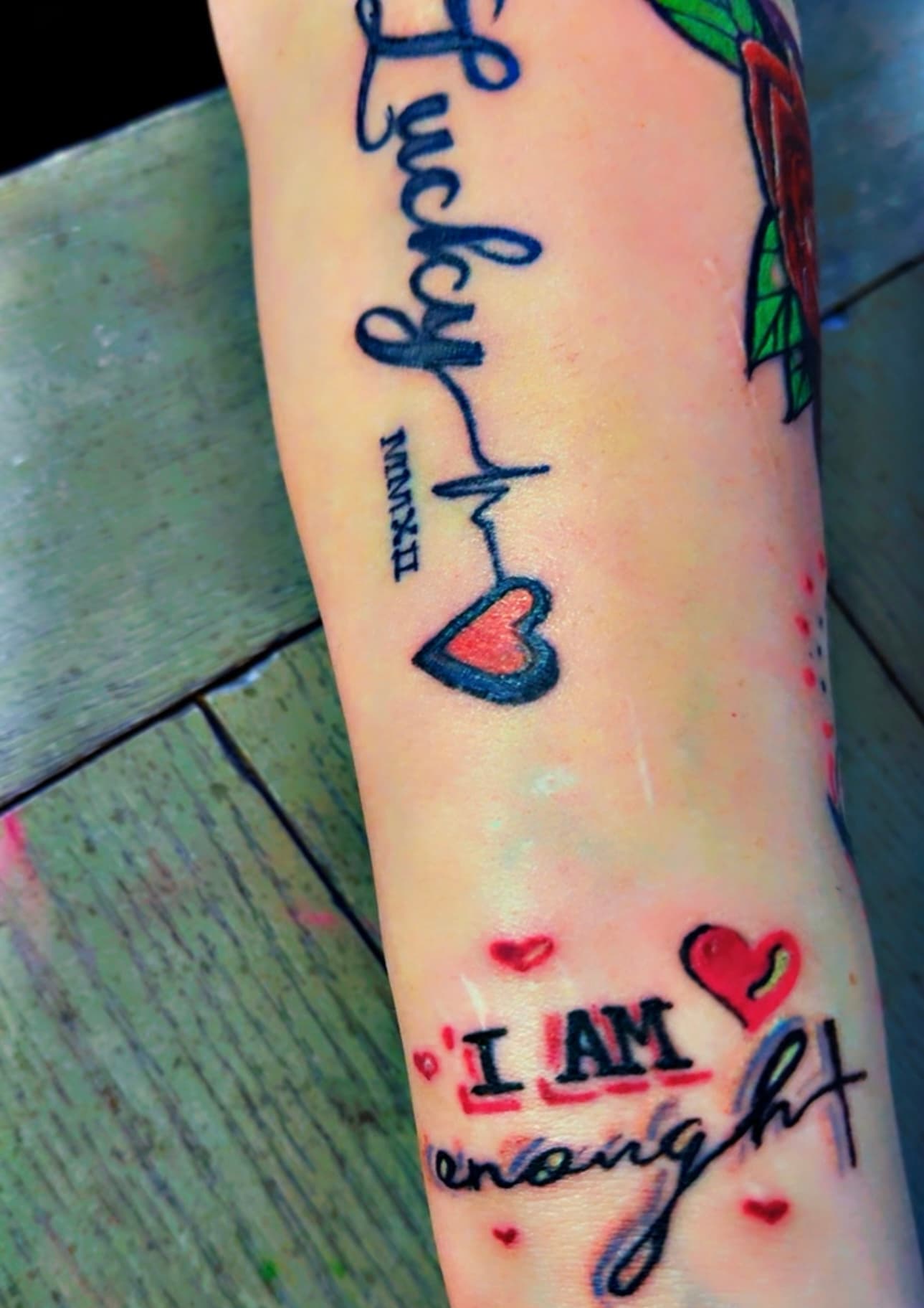 Tattoo work by Whitney Harris