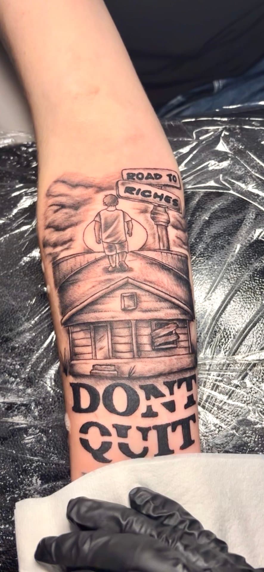 Tattoo work by Zeth Zook