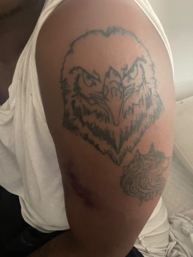 Tattoo work by Kenyatta Legare