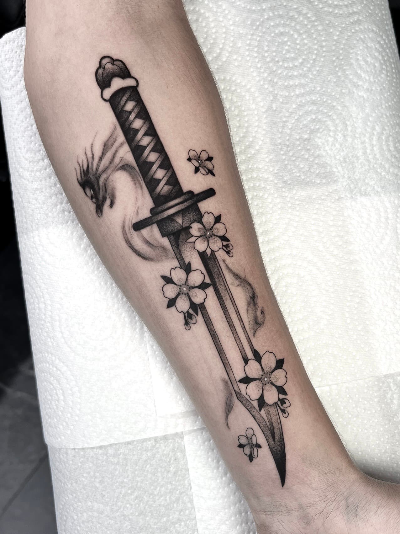 Tattoo work by Lidia D