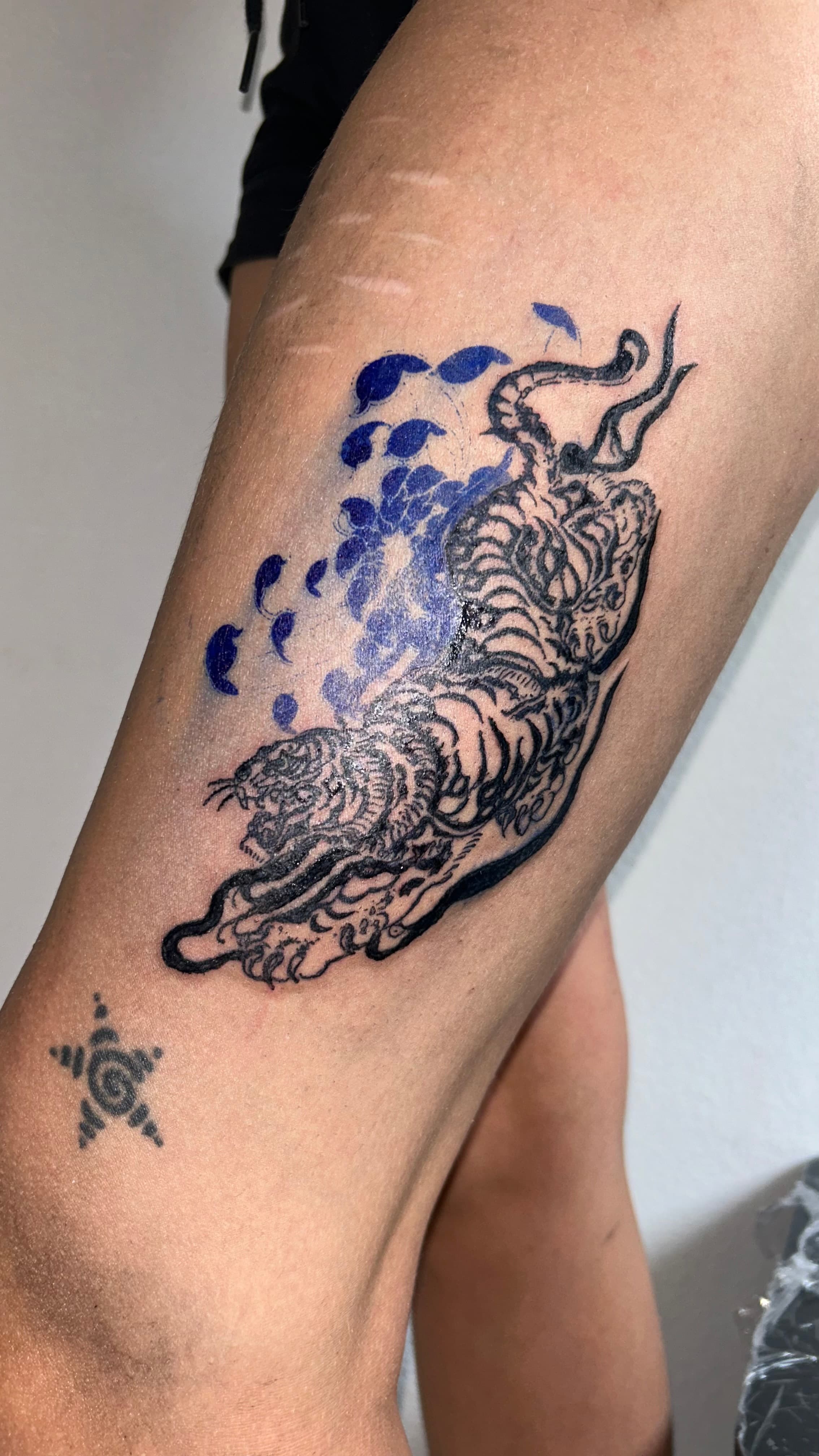 Tattoo work by Elisa V