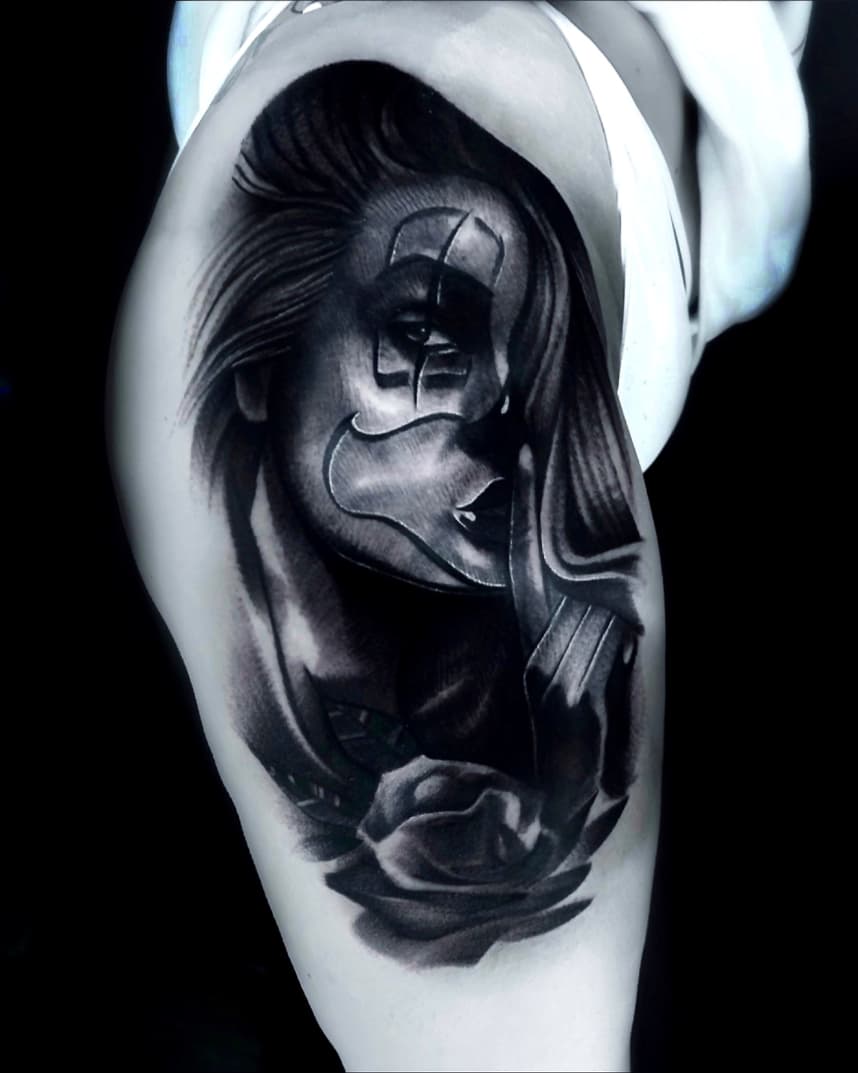 Tattoo work by Damian Juan Carlos D