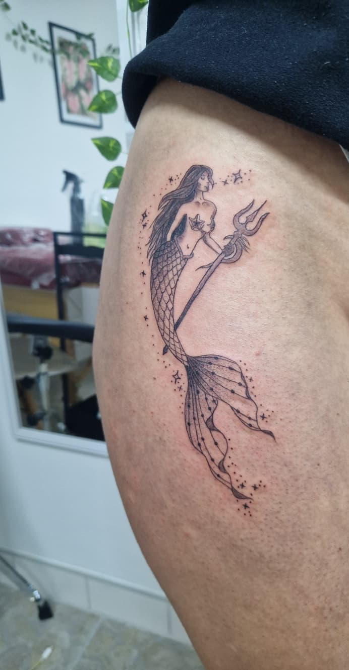 Tattoo work by Vivid V