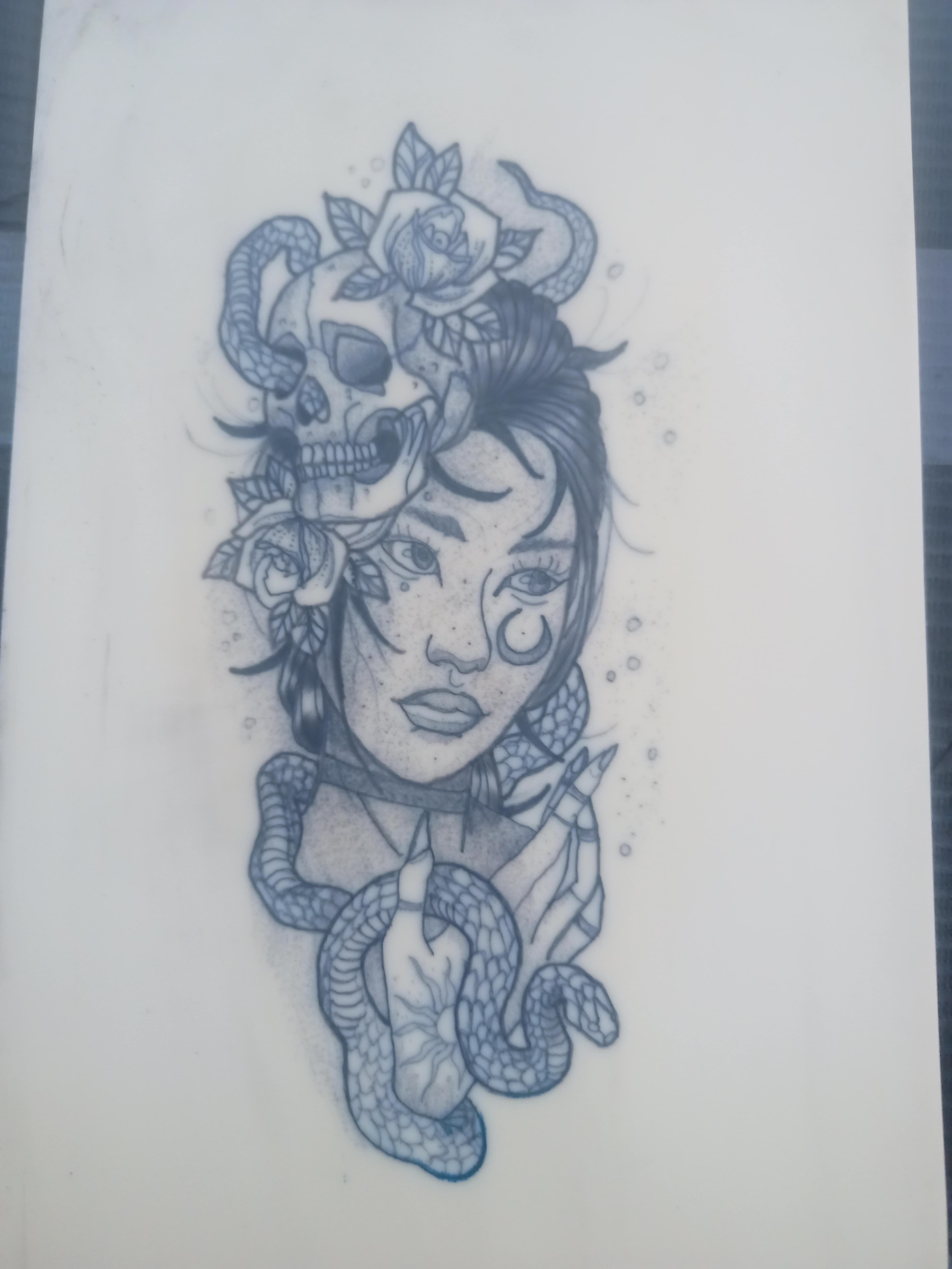 Tattoo work by javier Candel velasco