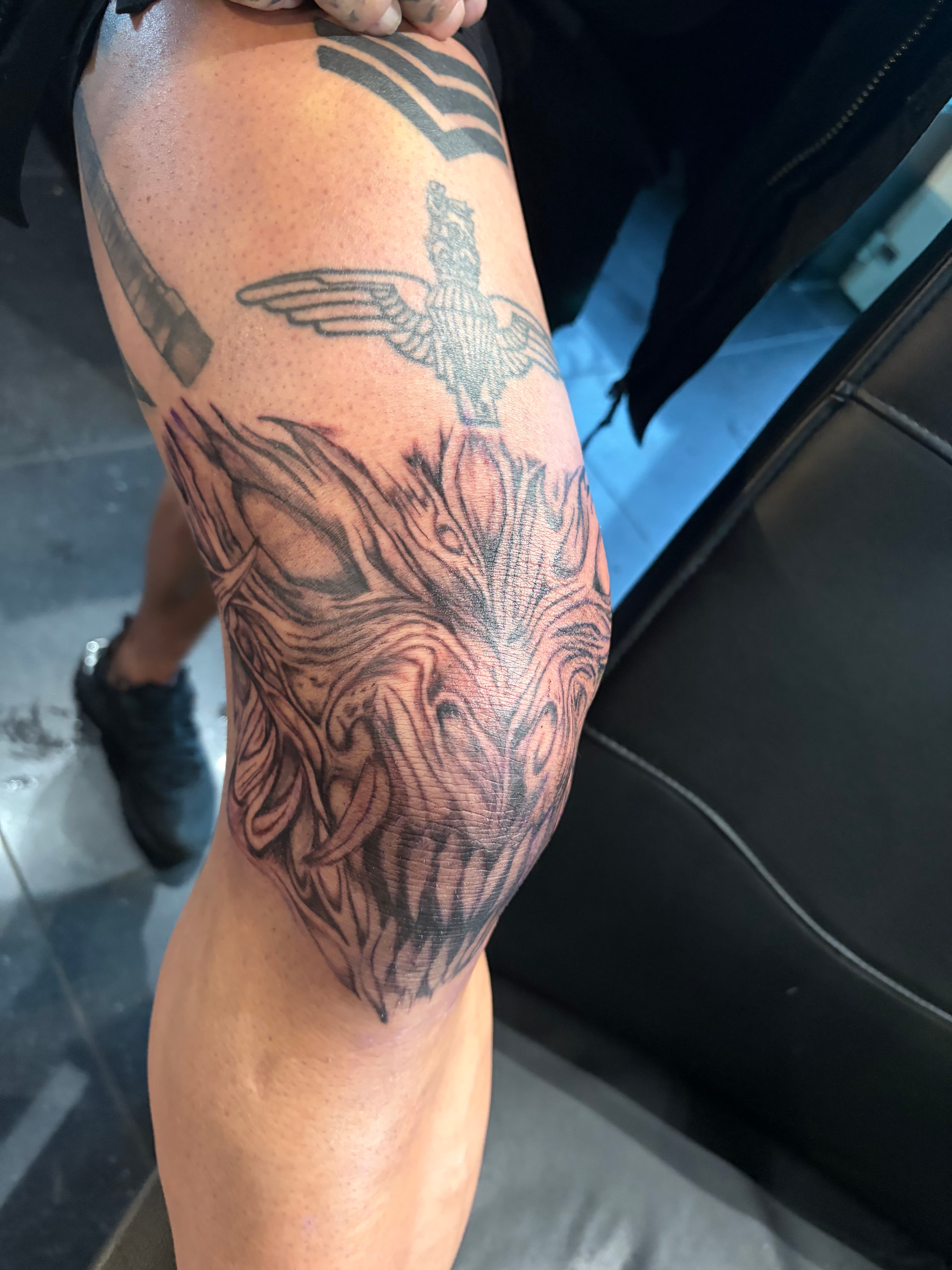 Tattoo work by Rosie Cooke