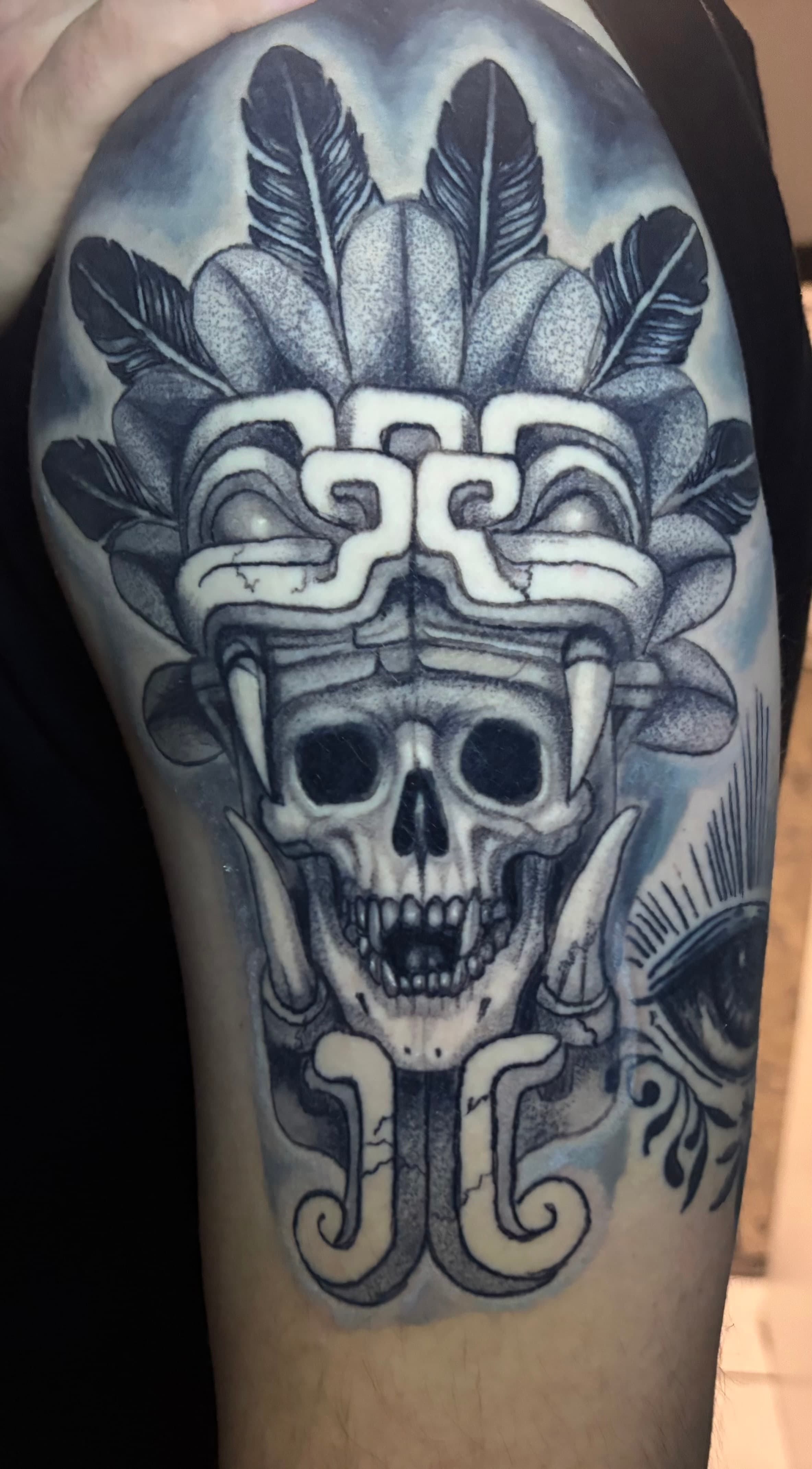 Tattoo work by Hunter Daniels