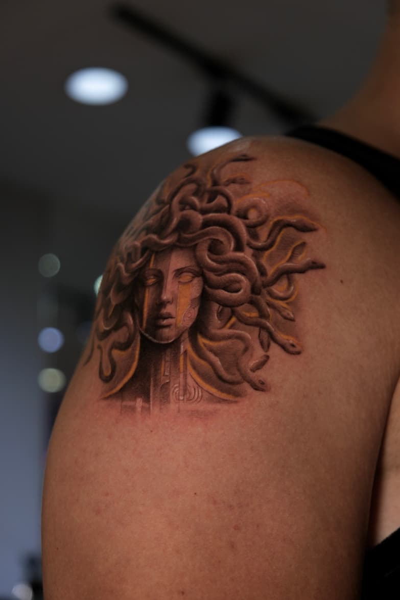 Tattoo work by Can E