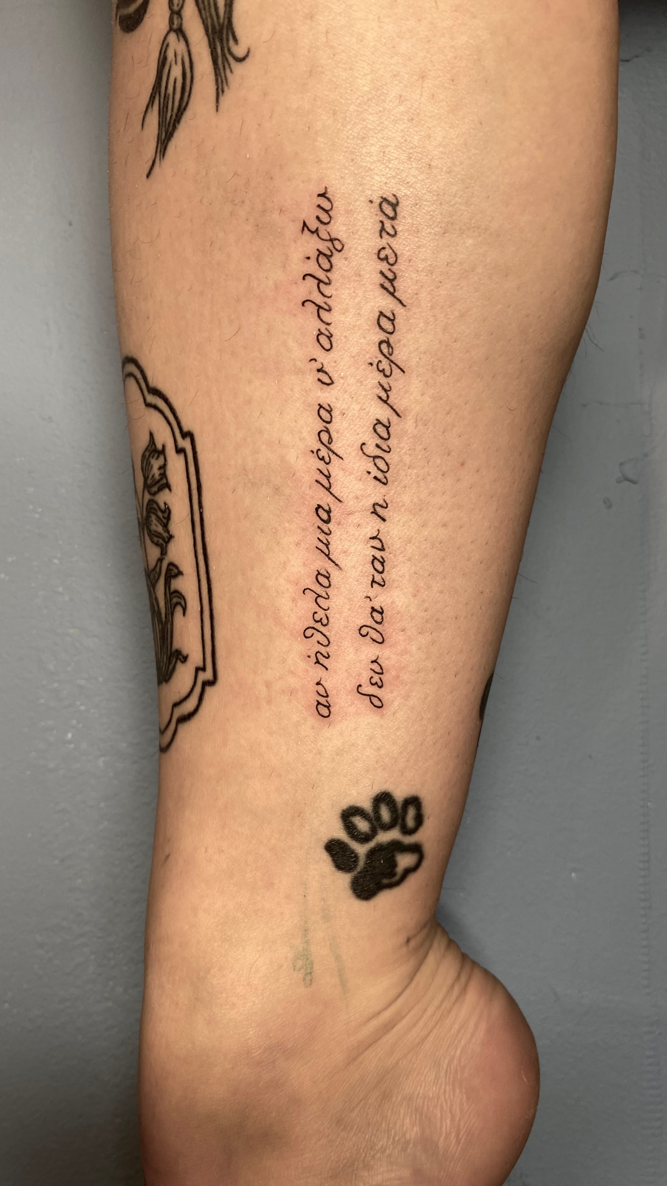 Tattoo work by fler f