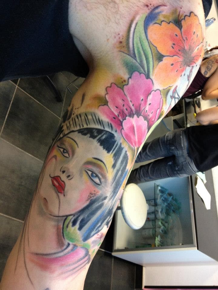 Tattoo work by Kelemen L