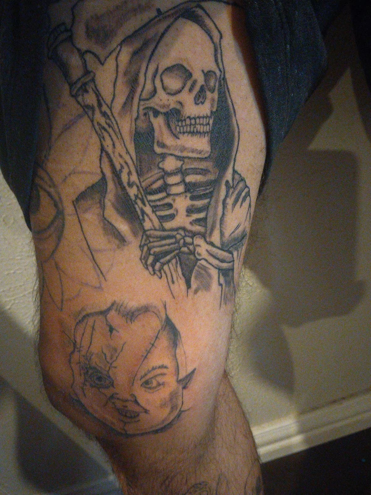 Tattoo work by Luis Franco