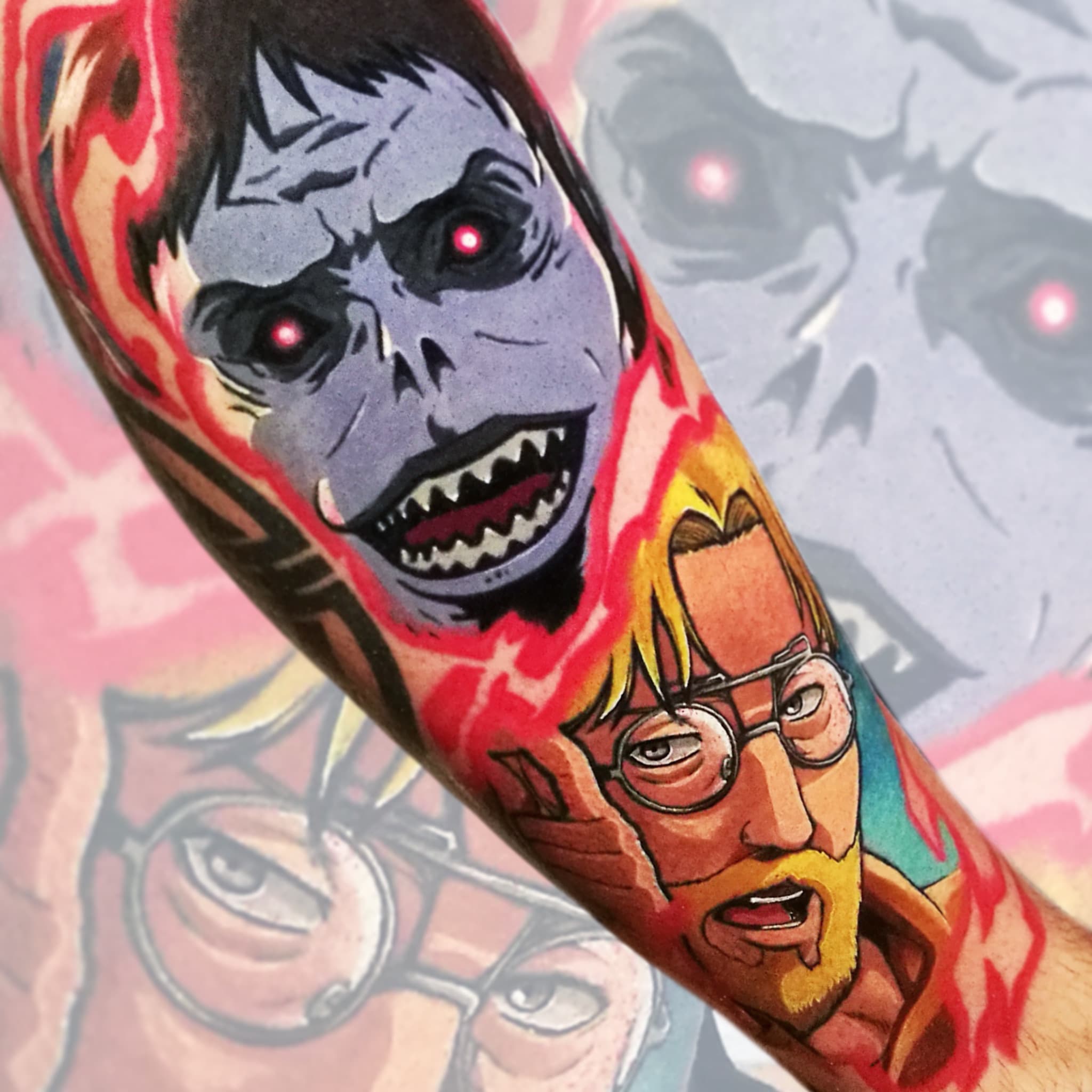 Tattoo work by Forevör W