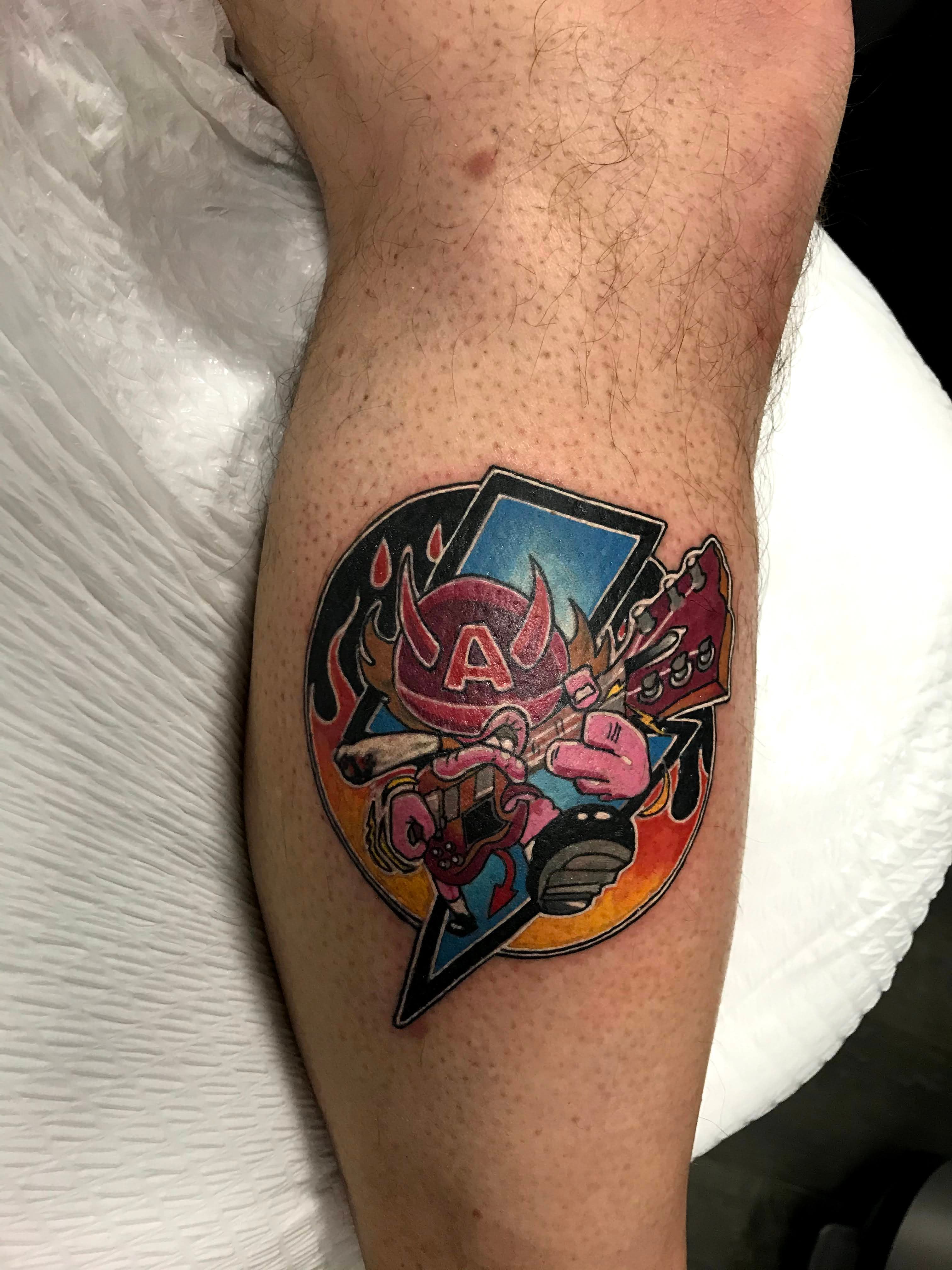 Tattoo work by Randy Romero
