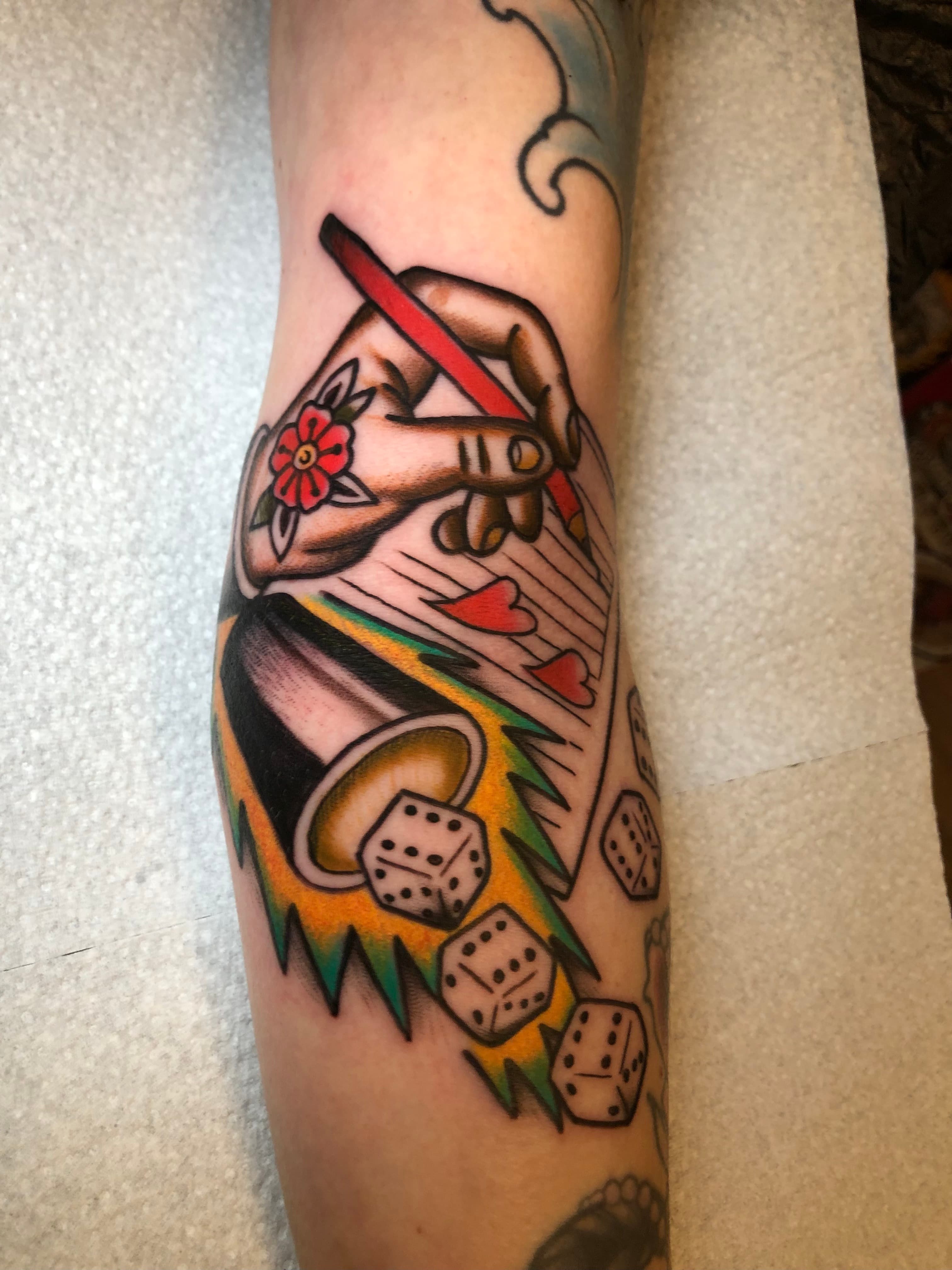 Tattoo work by joan justicia de la rosa