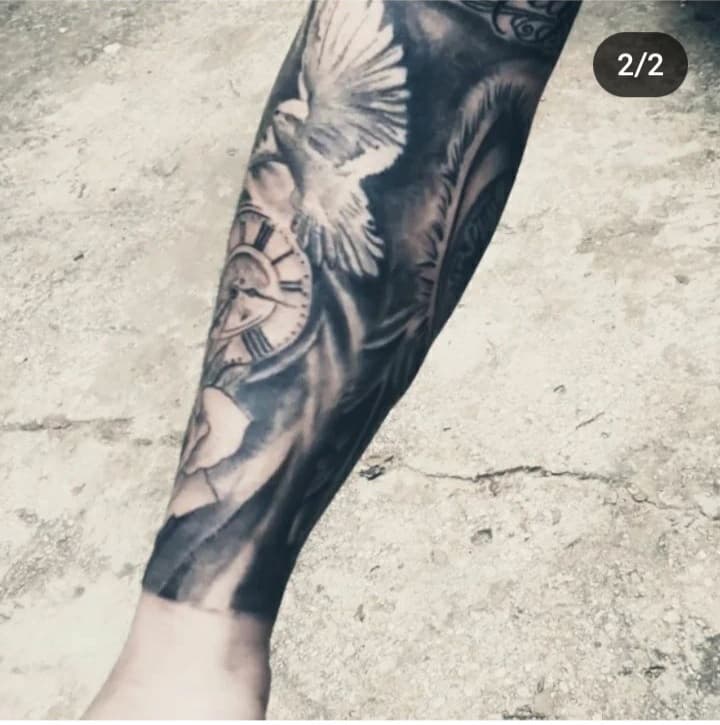 Tattoo work by Adnan Zeinelldine