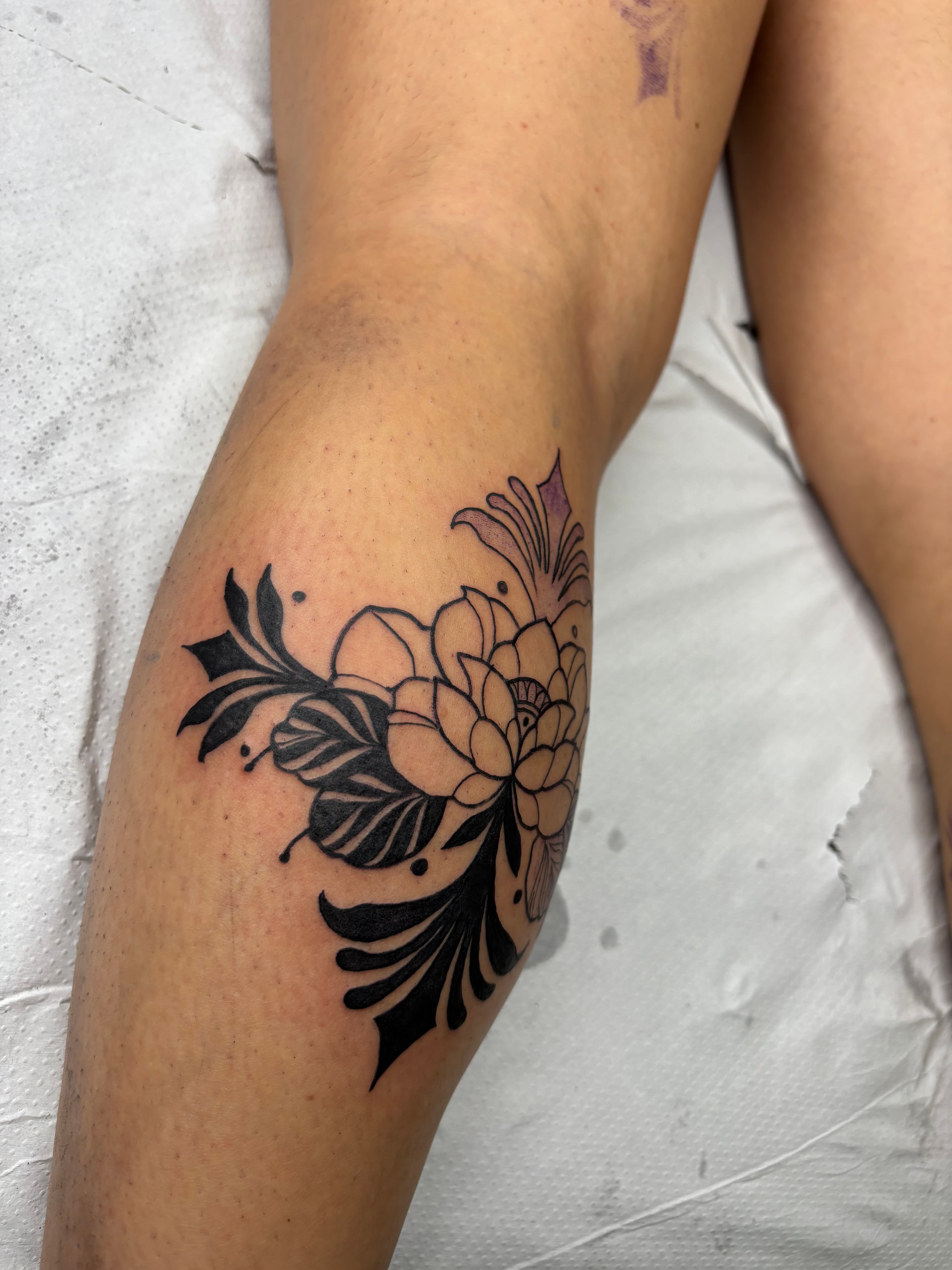 Tattoo work by Lucía Cambero