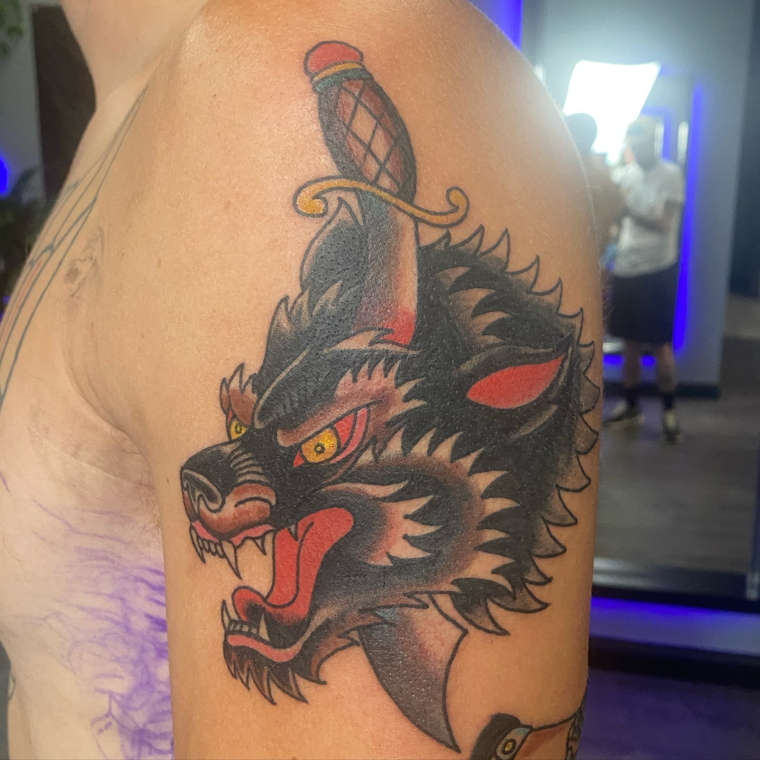 Tattoo work by Harlow W
