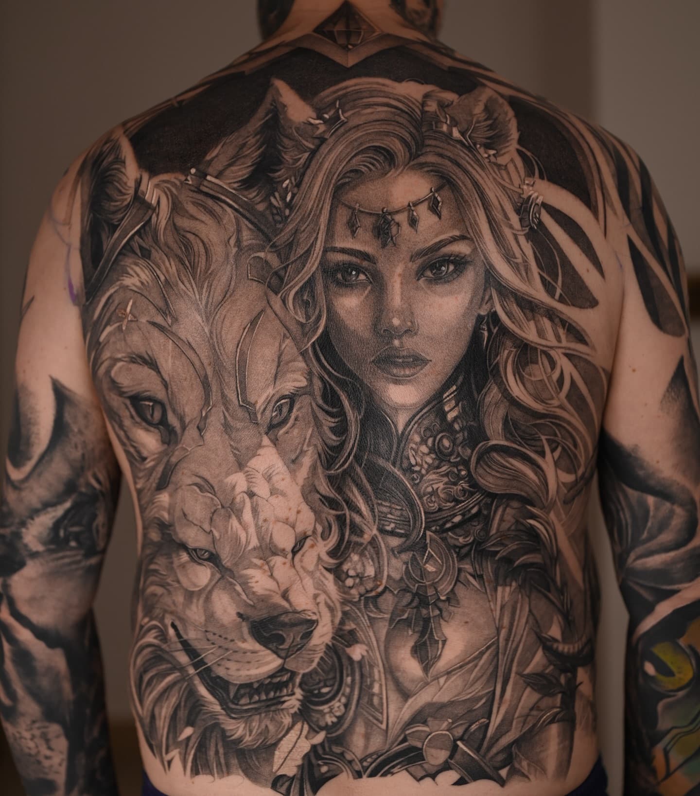 Tattoo work by Yehor M