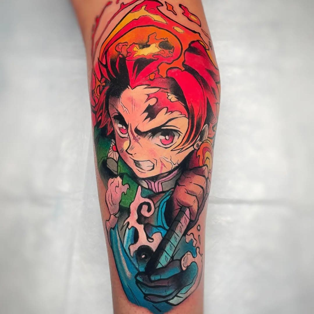 Tattoo work by alberto verdú Liria