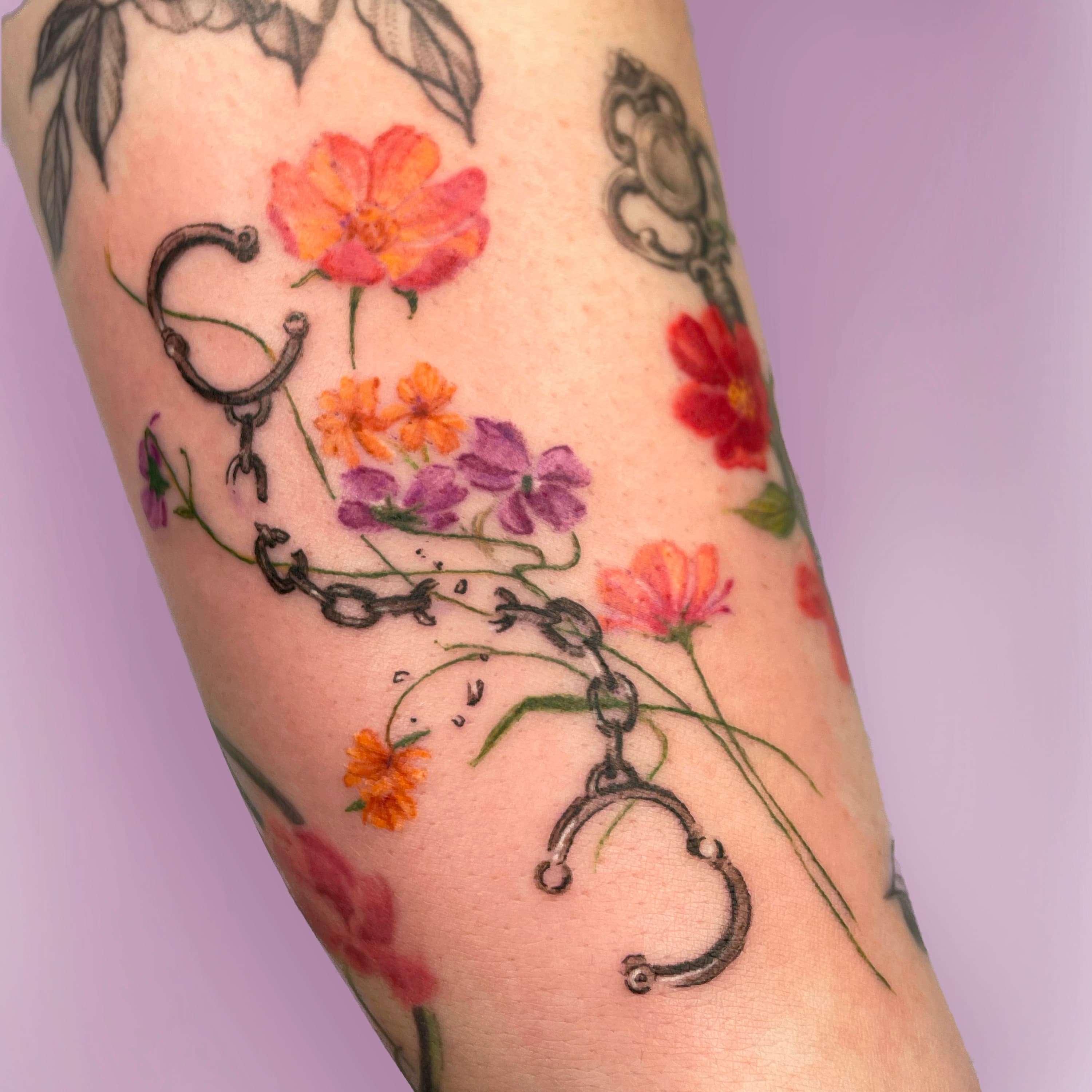 Tattoo work by Nagehan Fenman