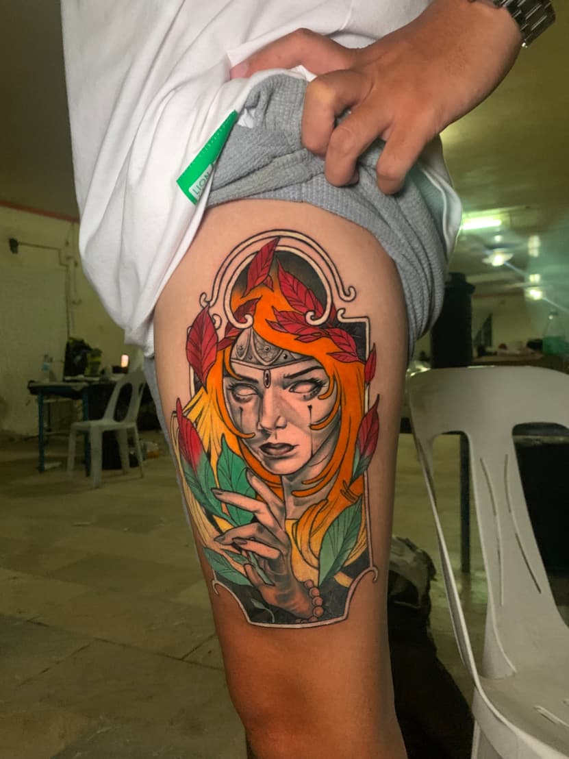 Tattoo work by Allen V