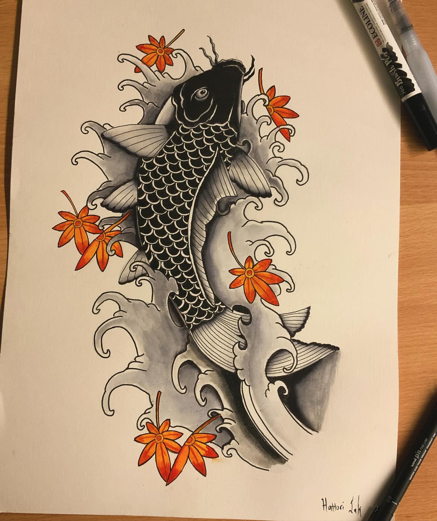 Tattoo work by Michael Z