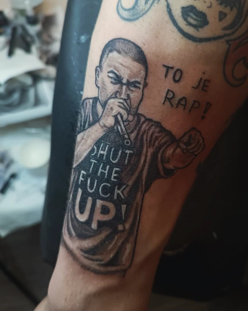 Tattoo work by Milan G