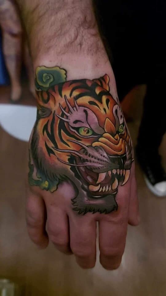 Tattoo work by Barbara Kiper