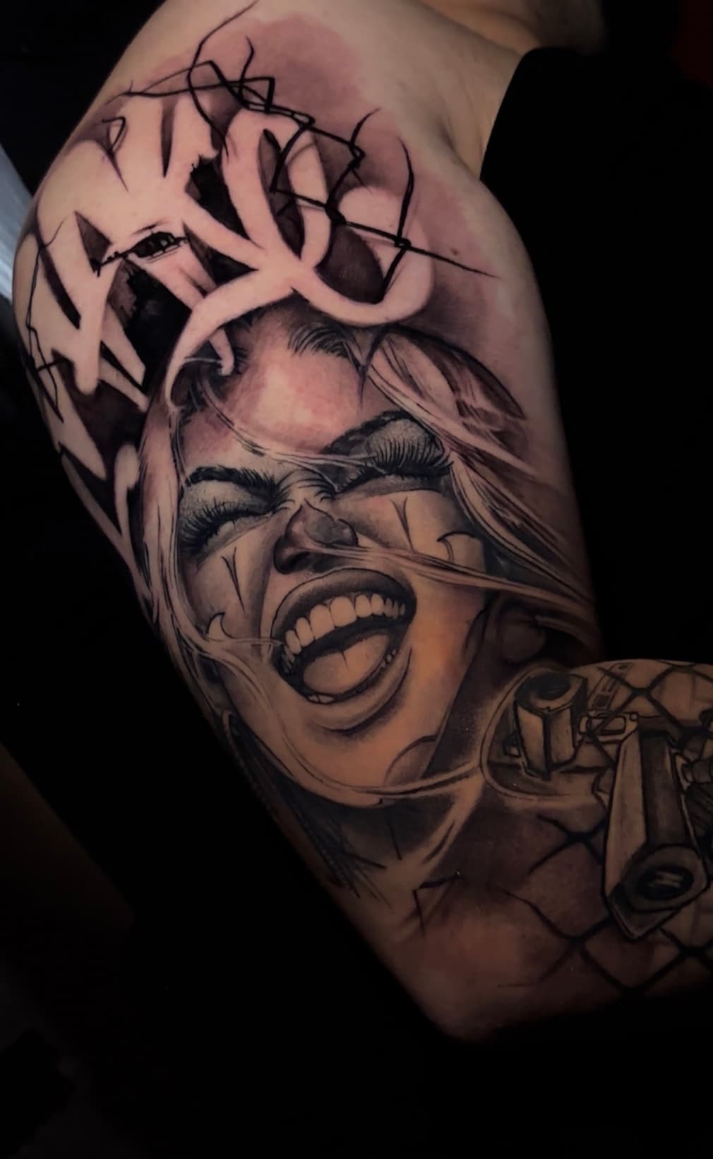 Tattoo work by Vitor C