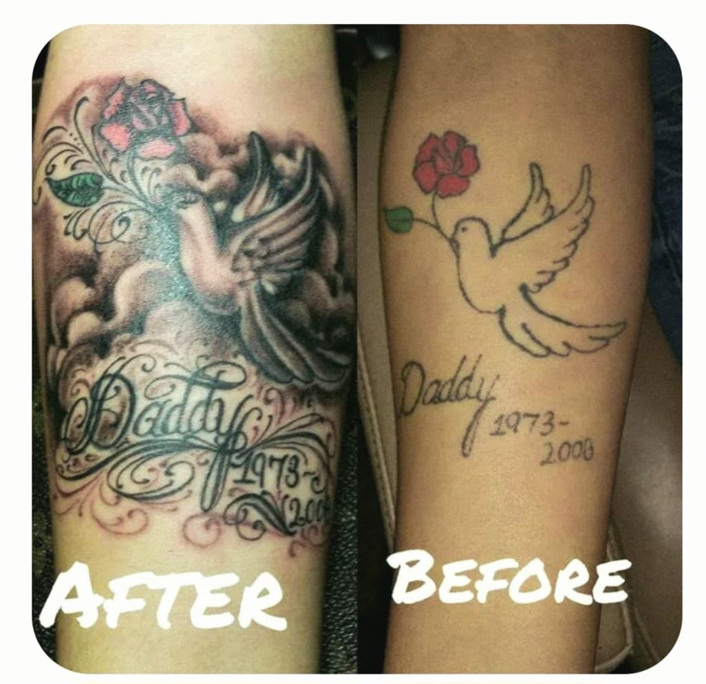 Tattoo work by Downtown Los angeles