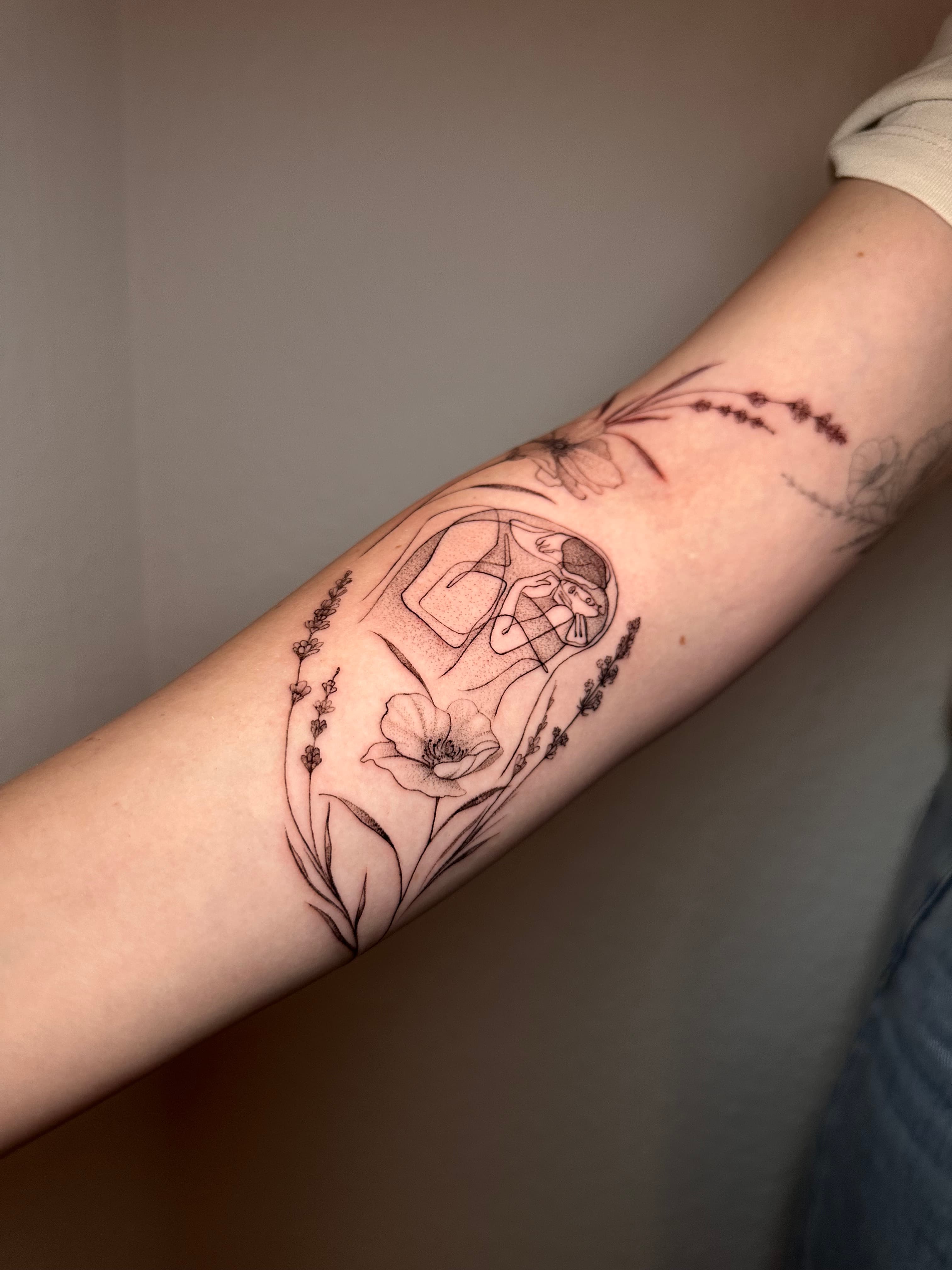 Tattoo work by Emilia Oliz