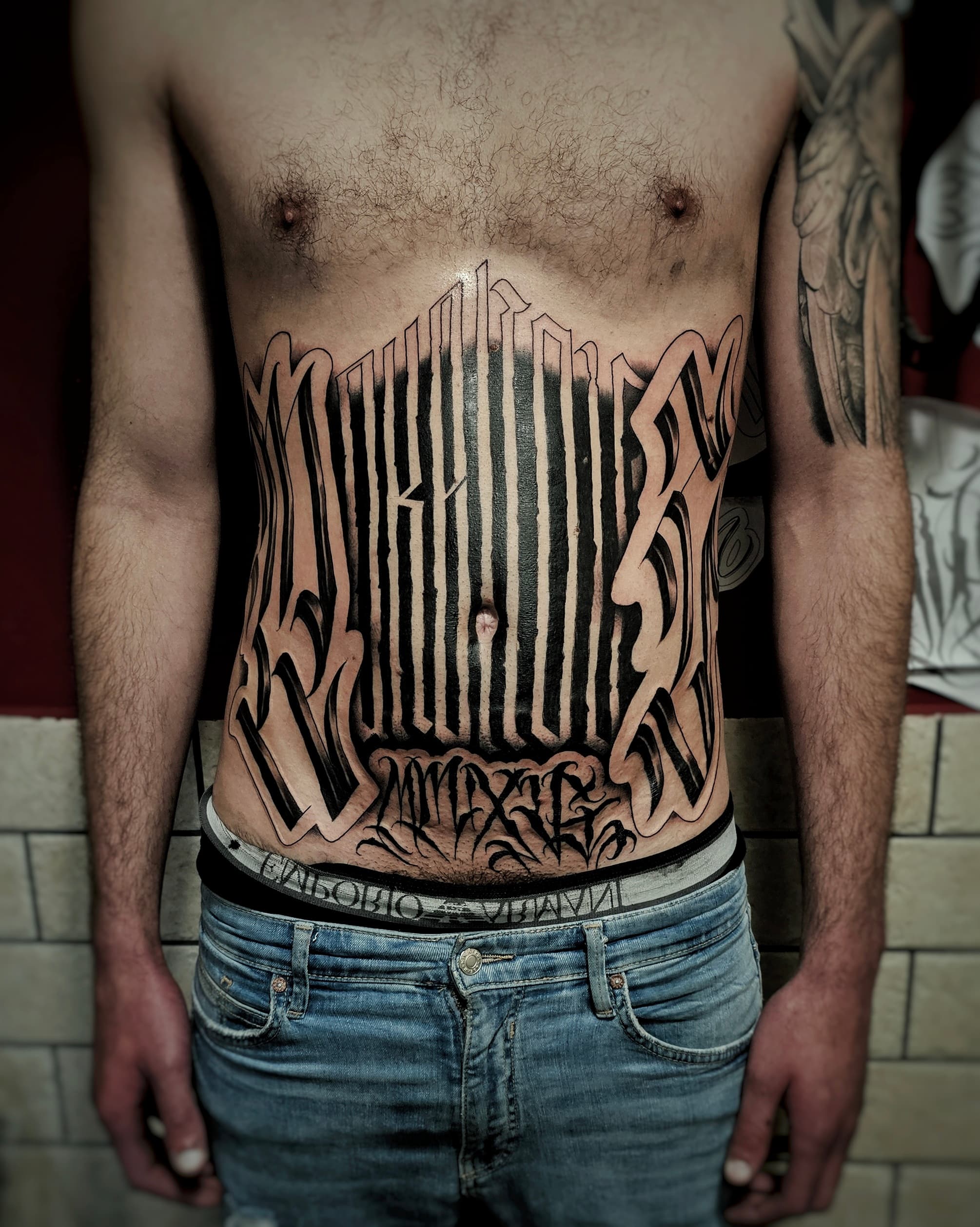 Tattoo work by Yame Wantedbizness