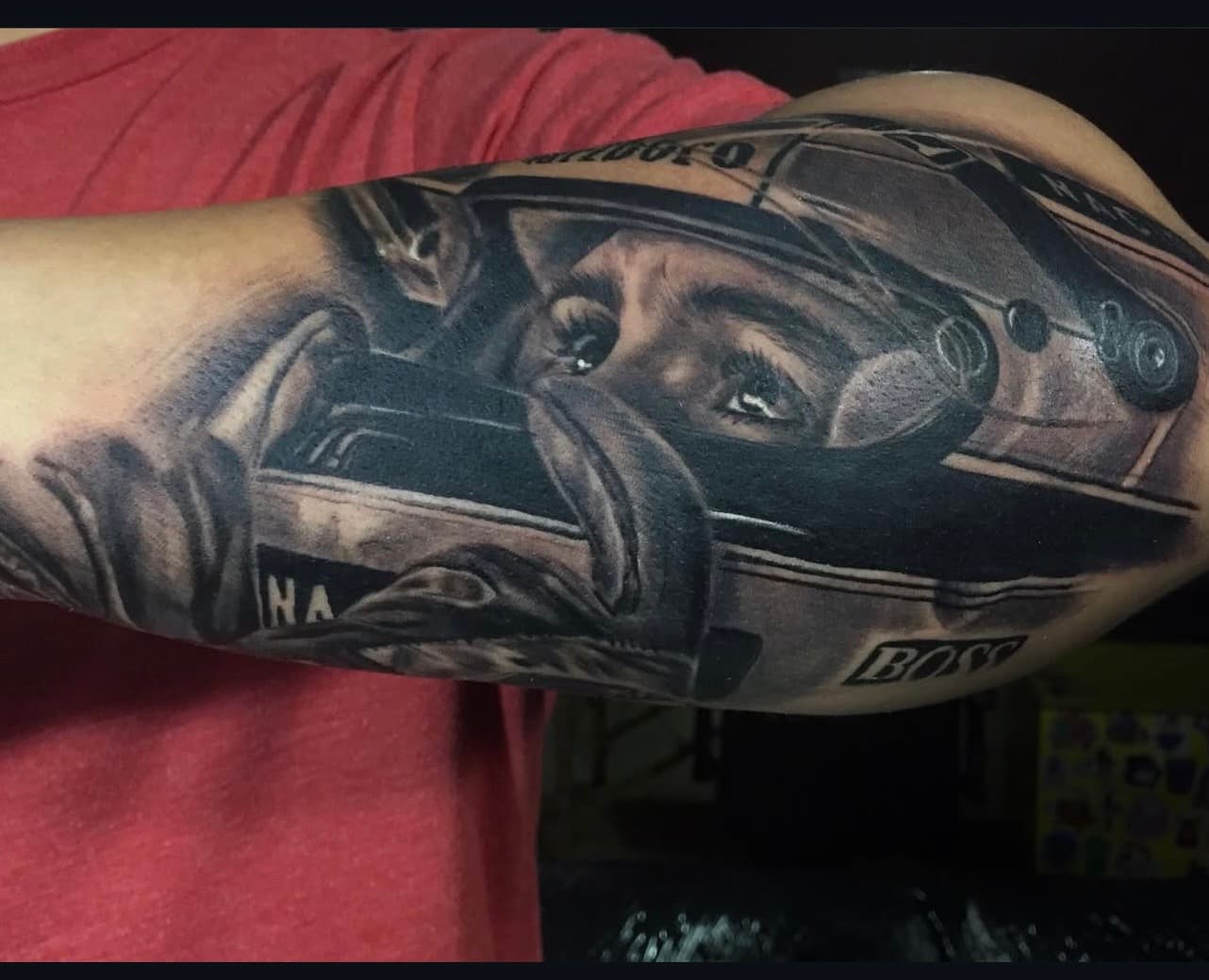 Tattoo work by Julio Arriola Cea