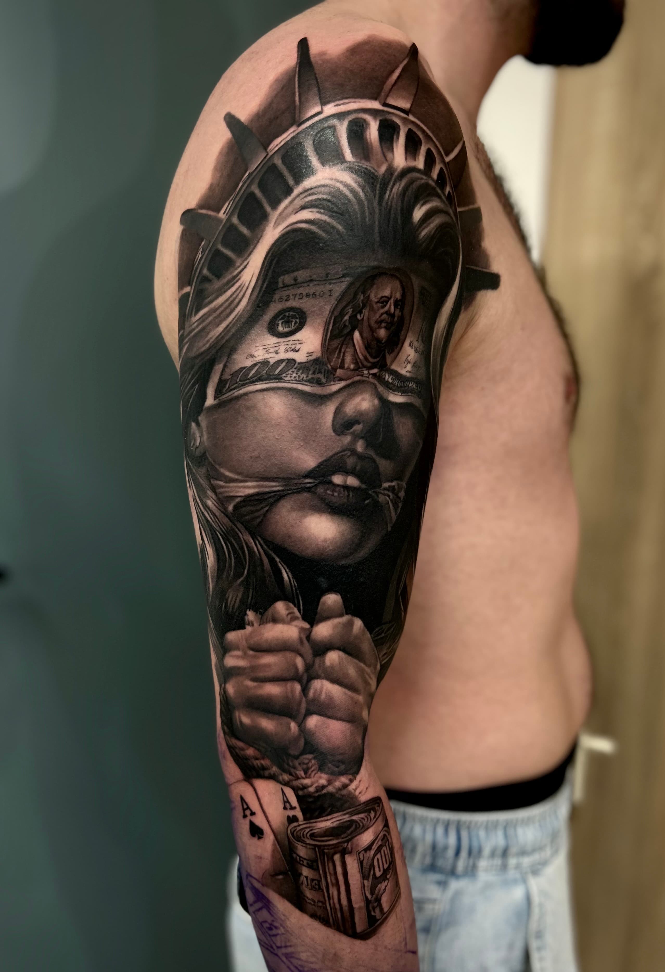 Tattoo work by Sebastian Maciejewski